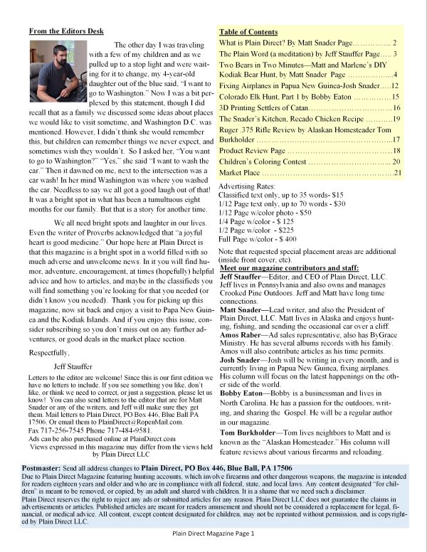 Plain Direct Magazine Subscription - Image 3