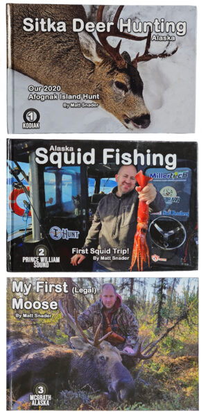 TireKicker Set - All Three Books (Deer Hunting, Squid Fishing, and First Legal Moose)