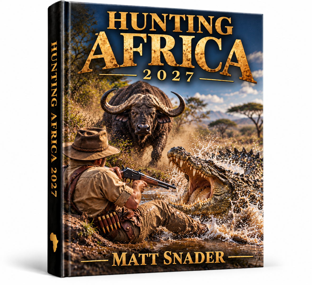 Hunting Africa 2027 | Book 17 Autographed Special Edition Hardcover + Experience Package